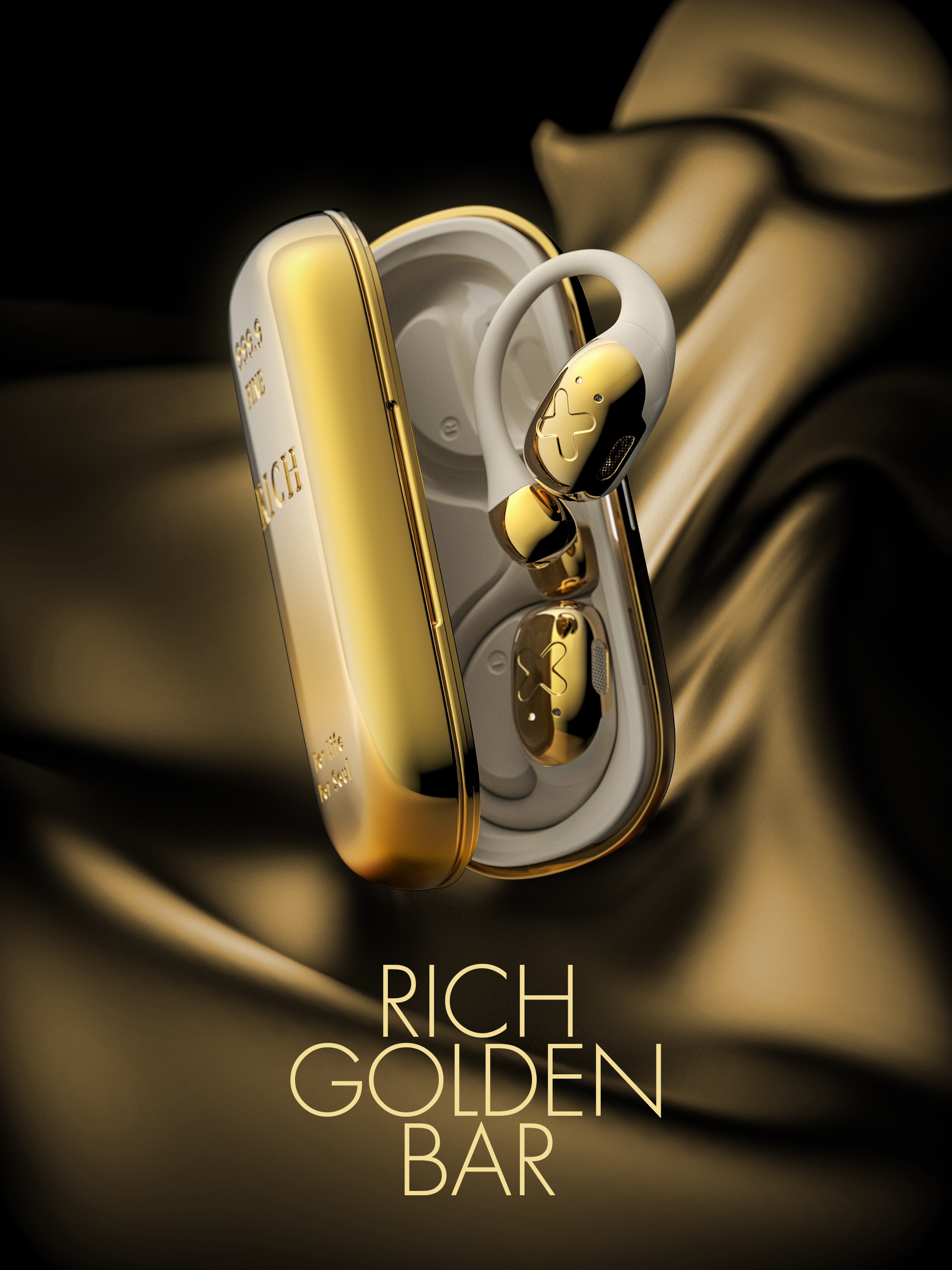 3C products，dmooster，Big Monster，industrial design，headset，Bluetooth headset，Chaopin，Render，