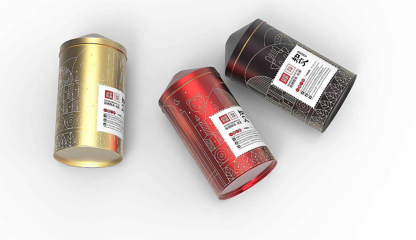 Wang Xizi Design-Gu Yu Lian Ming-Tea Packaging-Hangzhou Packaging，