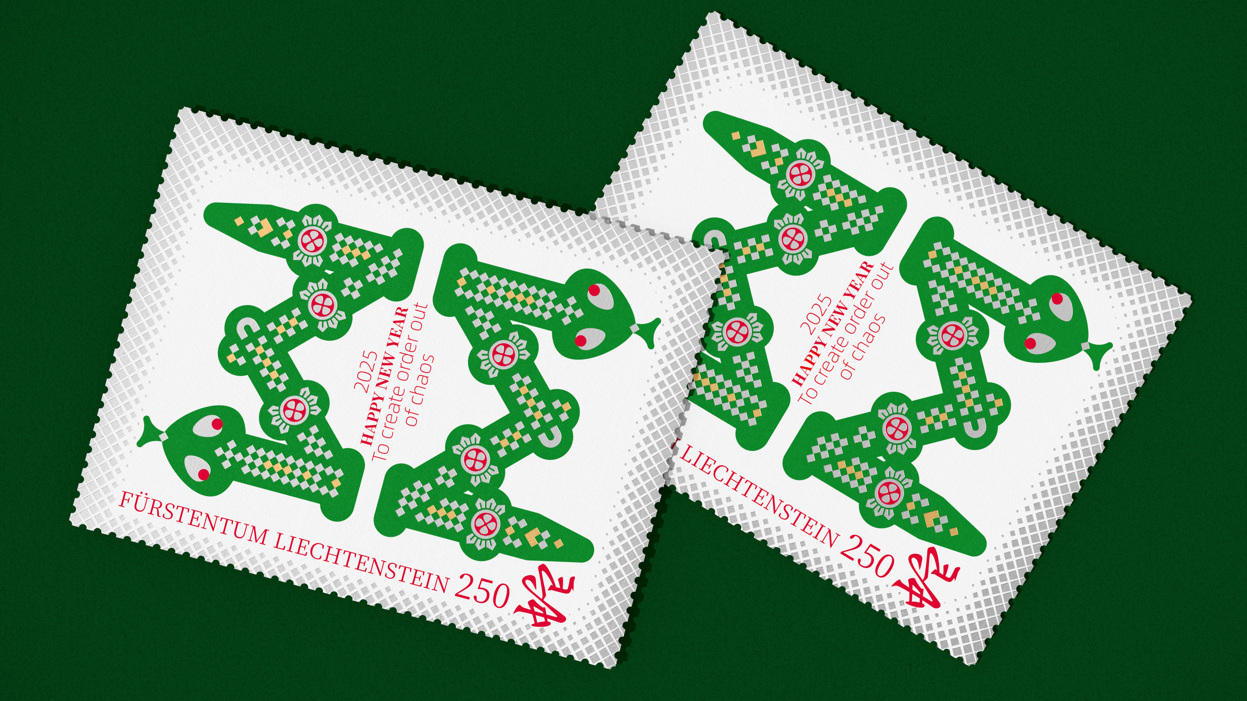 Graphic Artist Designer，stamp，Vector Illustration，Zodiac Design，Year of the Snake Stamps，original，Pan Hu，