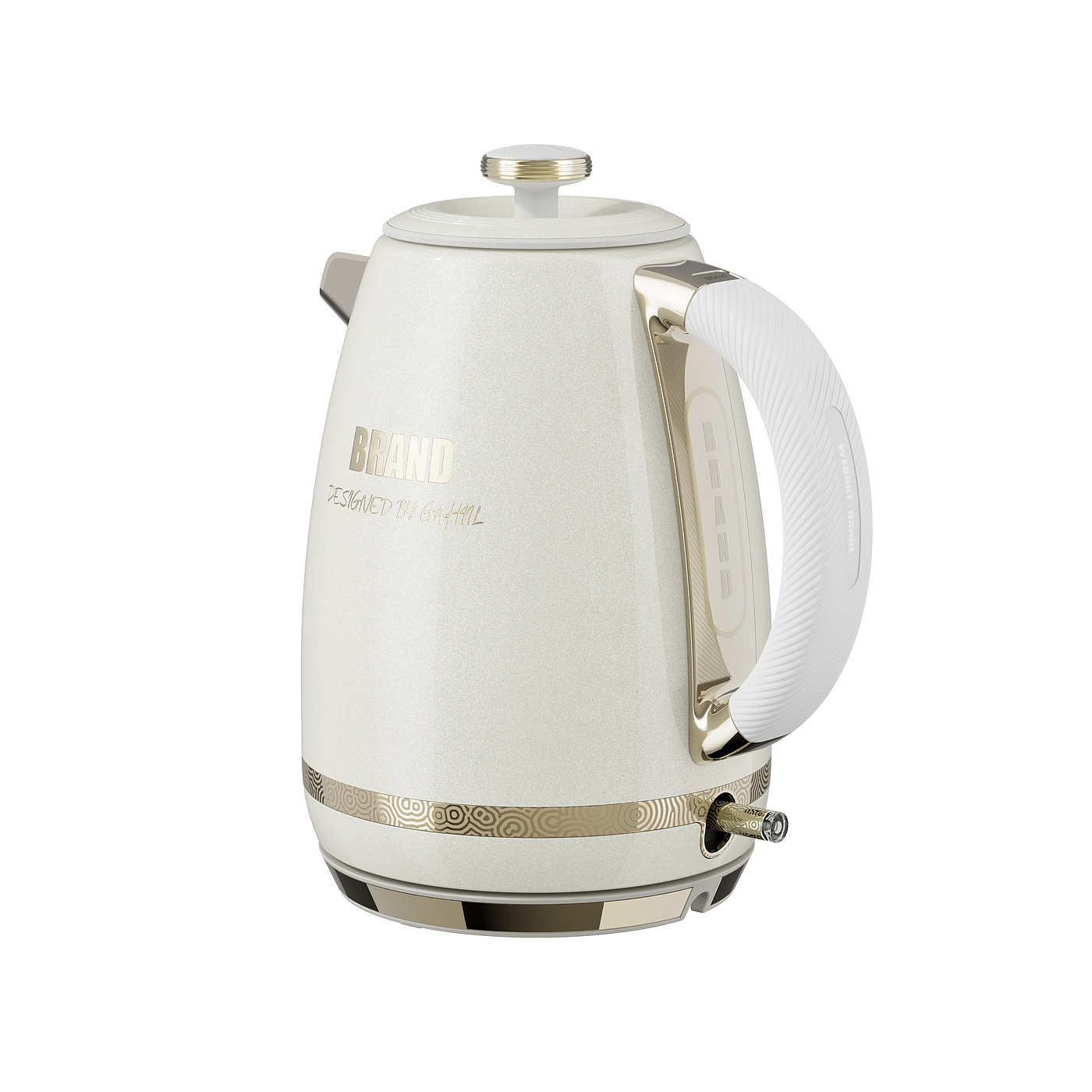 Electric kettle，small home appliances，Retro style，European style，