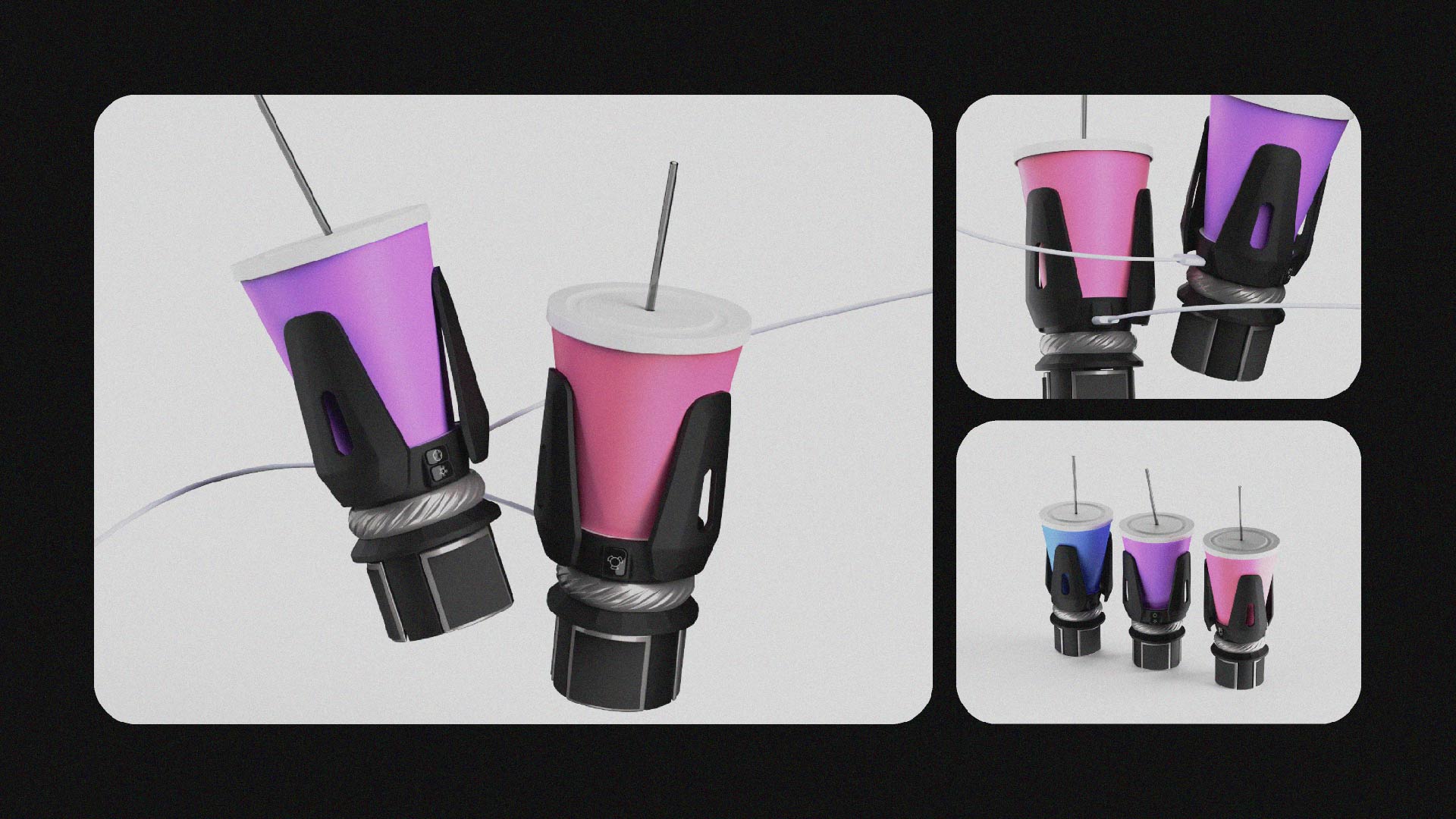 packing design，sample reels，product design，