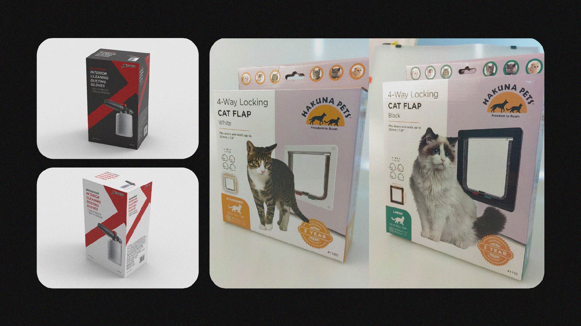 packing design，sample reels，product design，