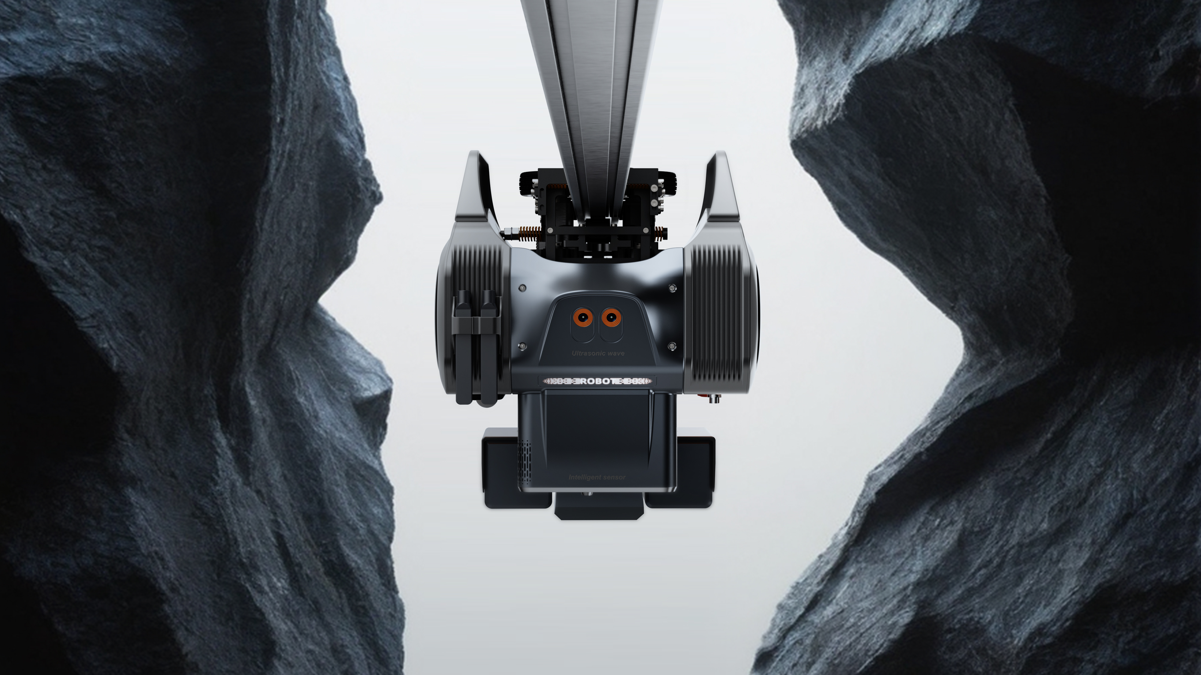 Rail-hanging robot，Super Symbol，Innovative design，Intelligent equipment，Patrol robot，