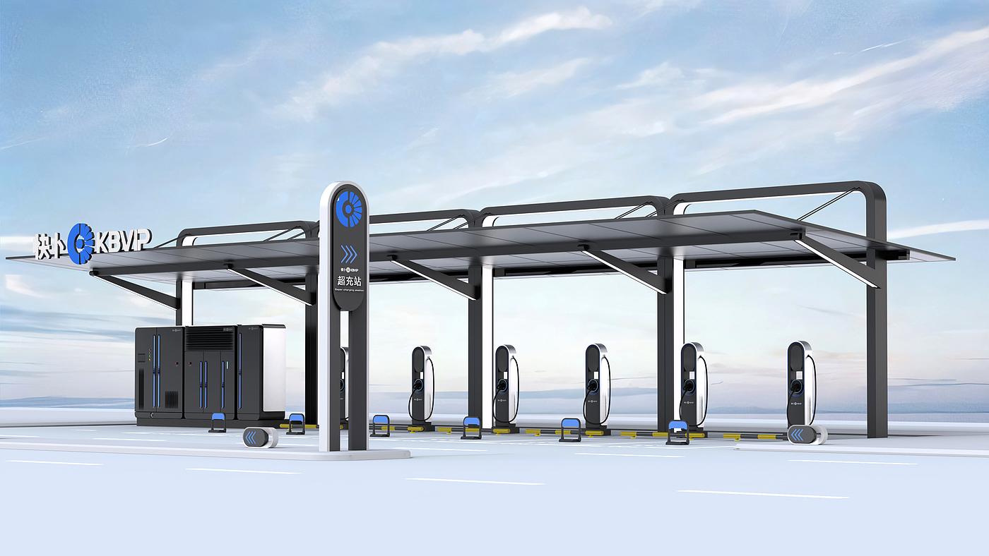 Station，Si design，Charging pile，Commercial energy storage cabinet，Charging station，over-filled pile，