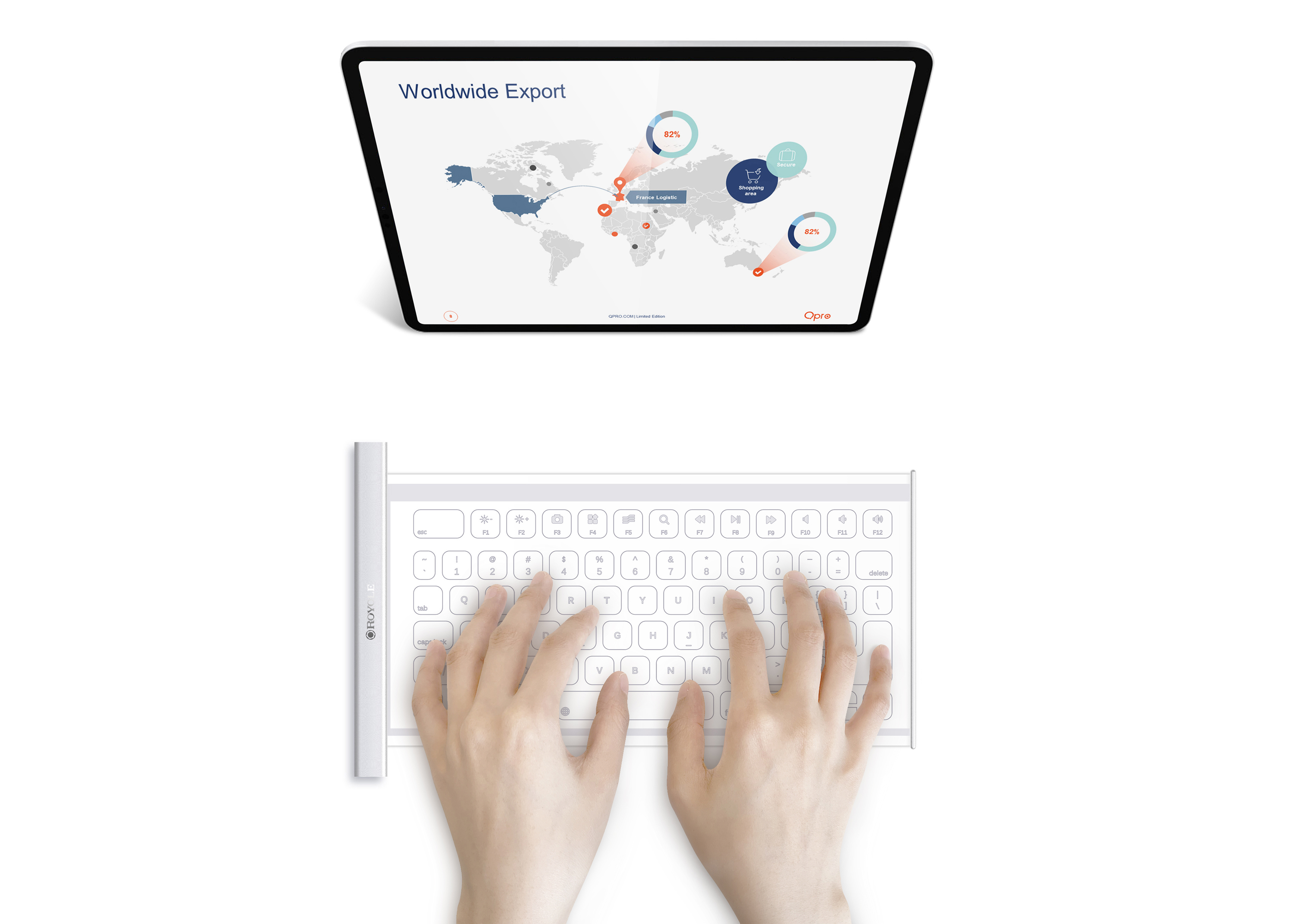 Red dot award，idea，Golden Prize，keyboard，Mobile peripheral，Original design，industrial design，