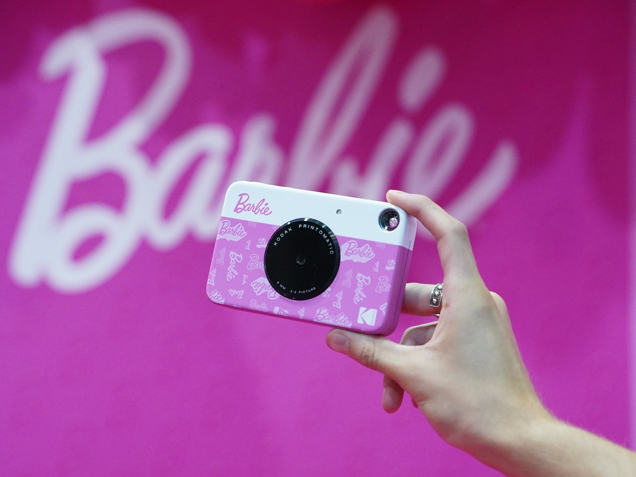 Kodak，Barbie，Print，Limited edition，Pink，