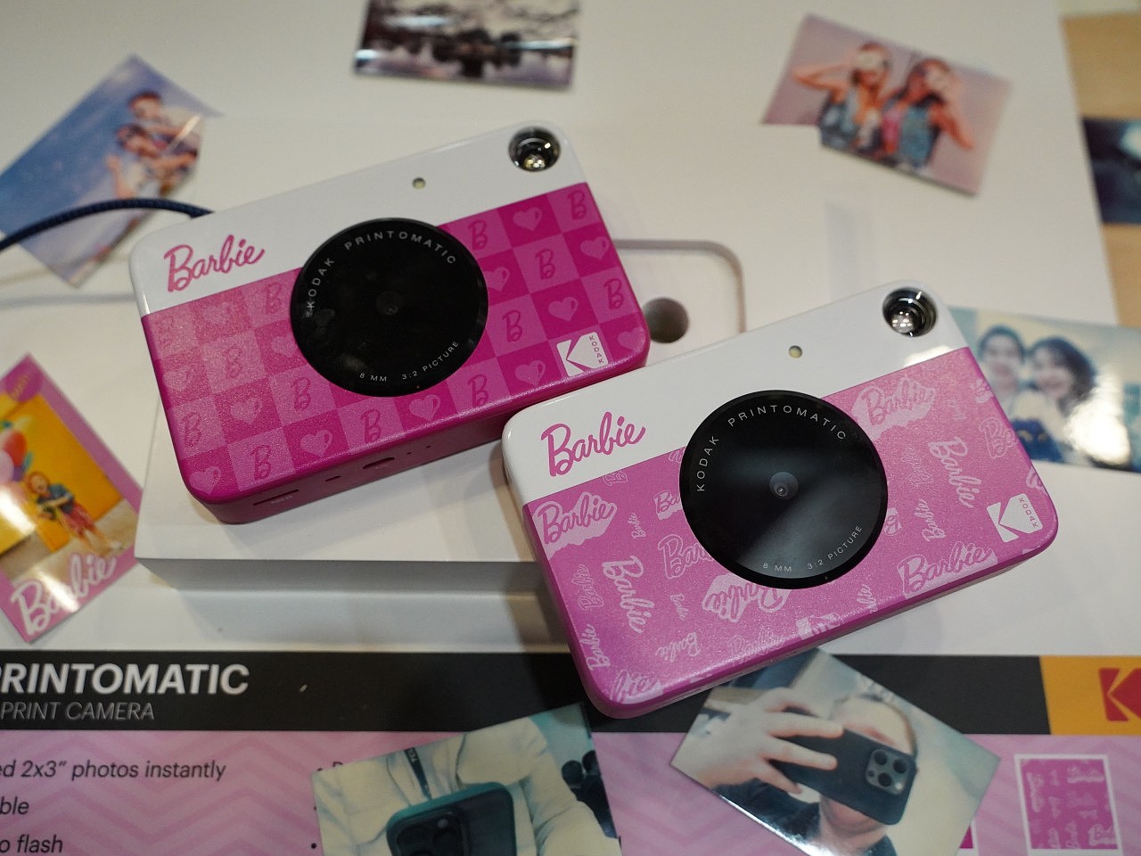 Kodak，Barbie，Print，Limited edition，Pink，