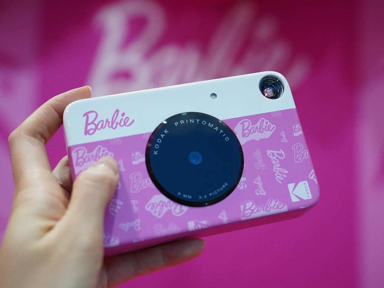 Kodak，Barbie，Print，Limited edition，Pink，