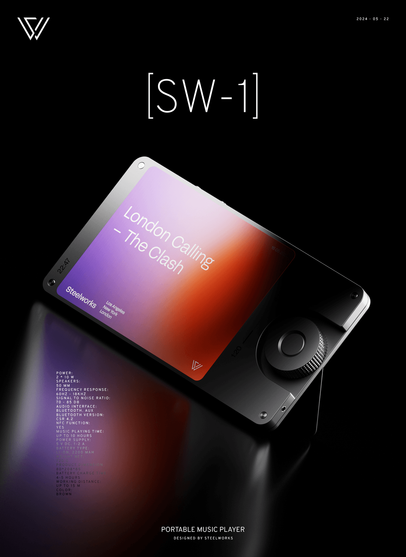 player，Audio equipment，SW-1，Retro，