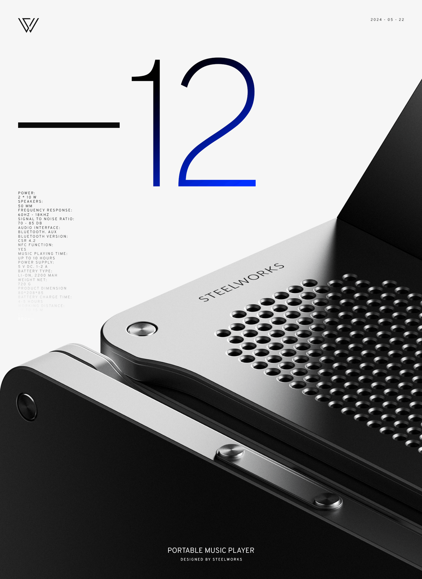 player，Audio equipment，SW-1，Retro，