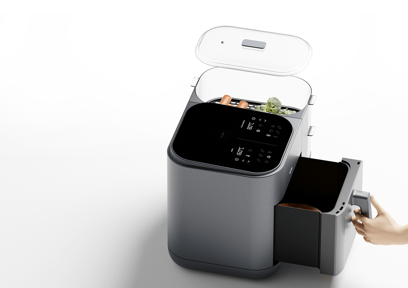 Kitchen Innovation，healthy，FryMist，steamer，Air fryer，