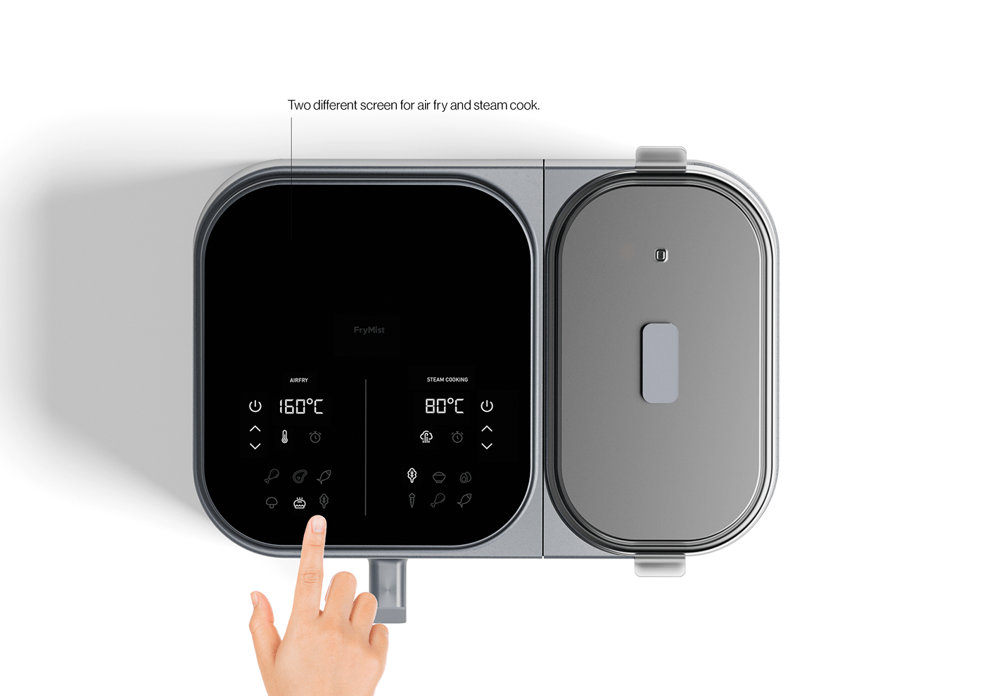 Kitchen Innovation，healthy，FryMist，steamer，Air fryer，