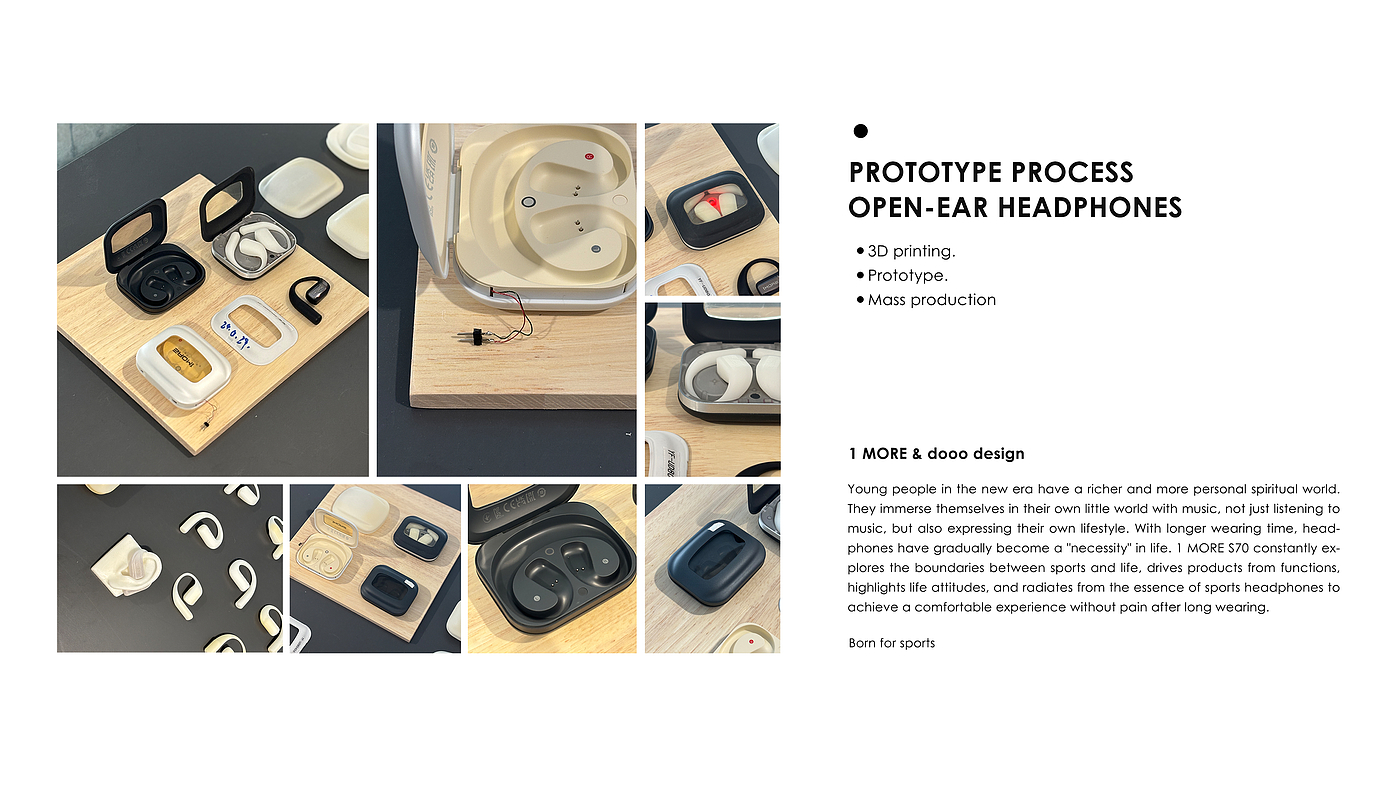 product design，industrial design，Earphone design，Open headphones，3C digital，