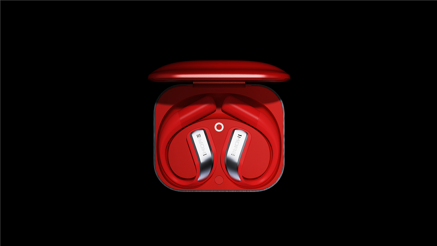 product design，industrial design，Earphone design，Open headphones，3C digital，