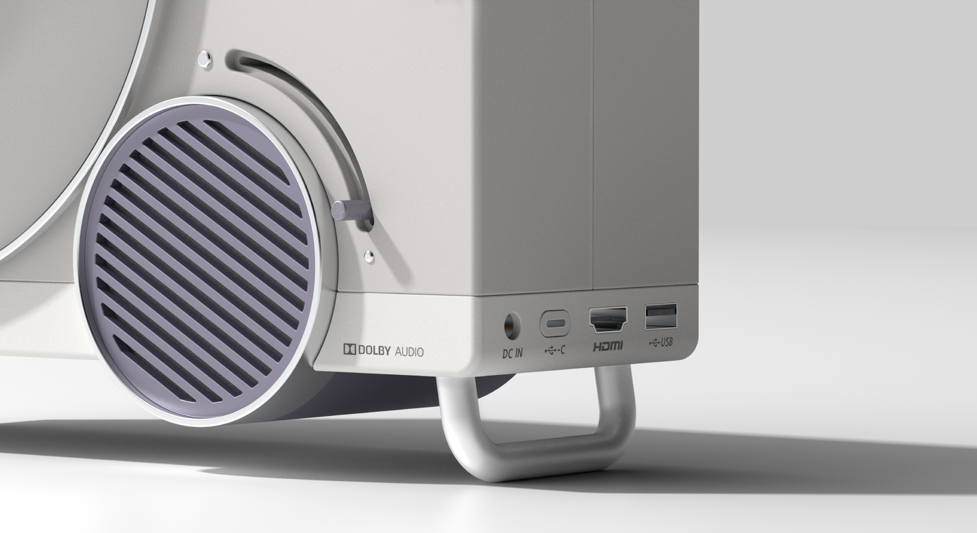 Industrial Design, Rendering, Inspiration, Projector，