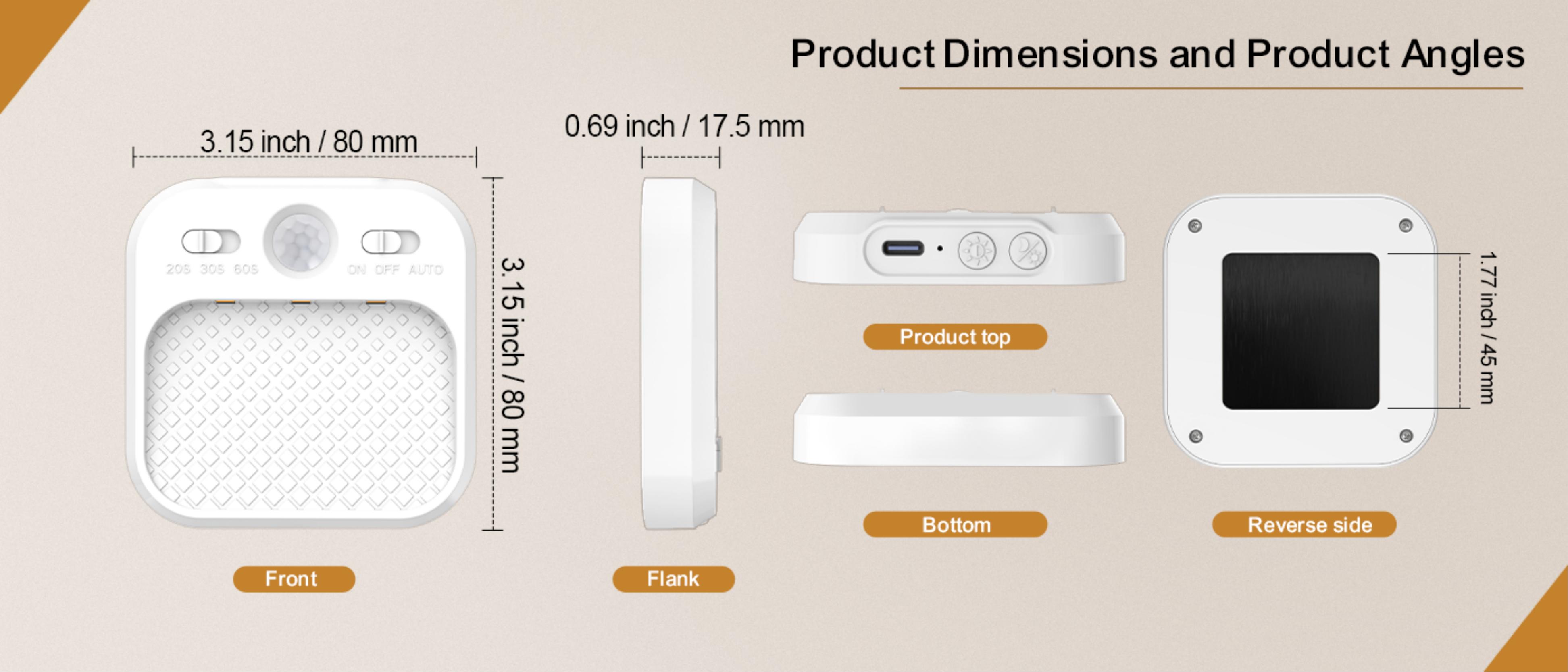 Cabinet lamp，Induction lamp，Night light，Human body induction lamp，Eye protection lamp，