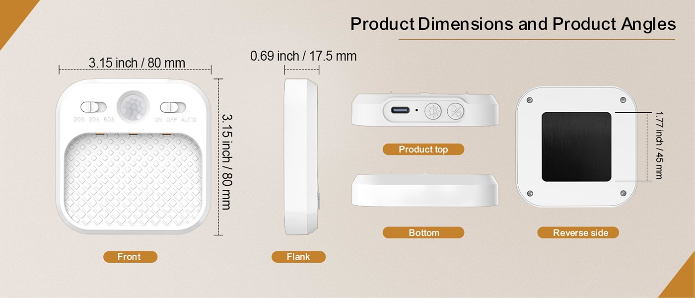 Cabinet lamp，Induction lamp，Night light，Human body induction lamp，Eye protection lamp，