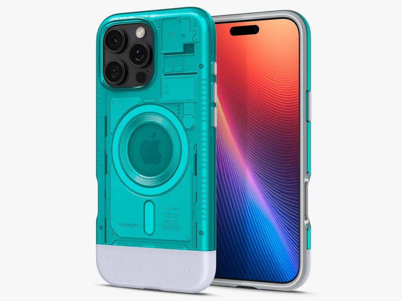 Mobile phone shell，iMac G3，iPhone 16，MagSafe Compatible，Transparent design，