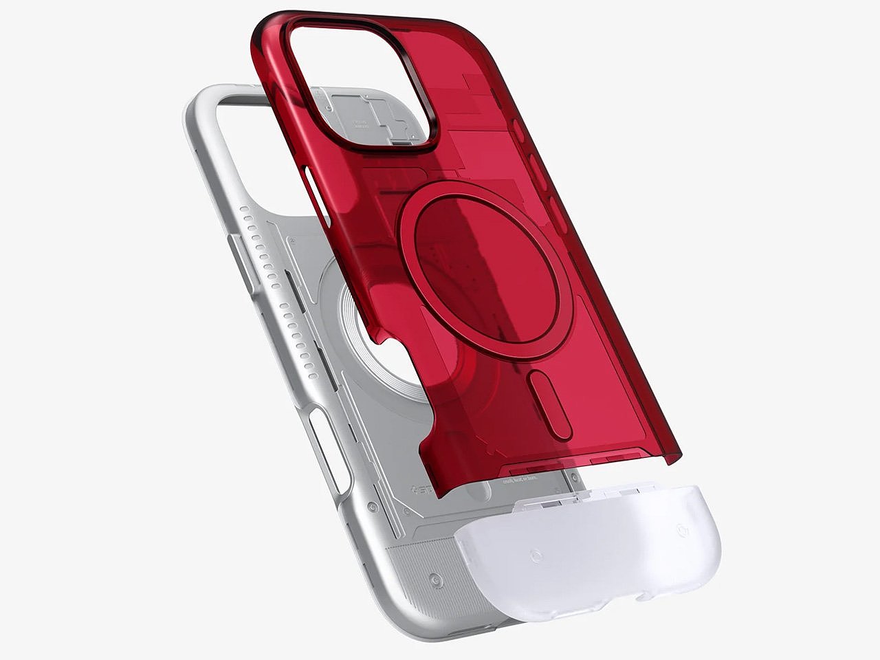 Mobile phone shell，iMac G3，iPhone 16，MagSafe Compatible，Transparent design，