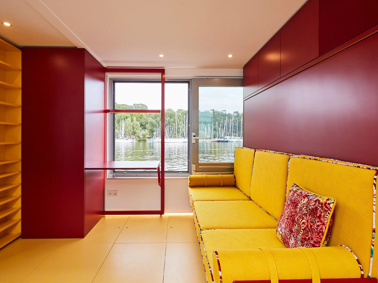 Miniature House Boat，environment protection，Water life，solar energy，