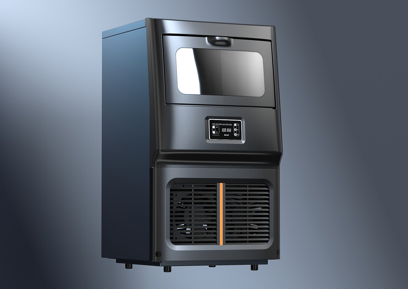 Ice maker，commercial，Molded shell，