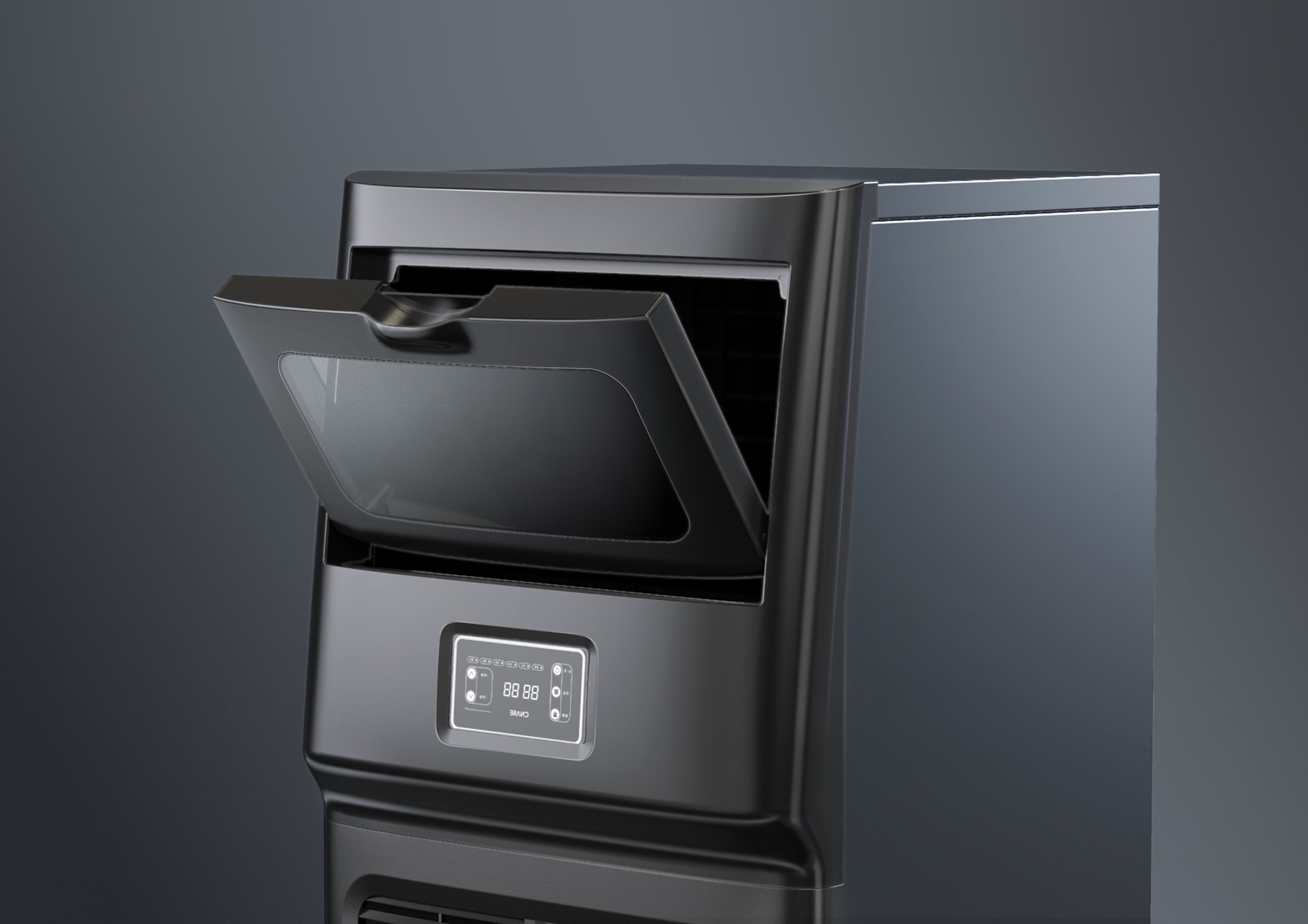 Ice maker，commercial，Molded shell，