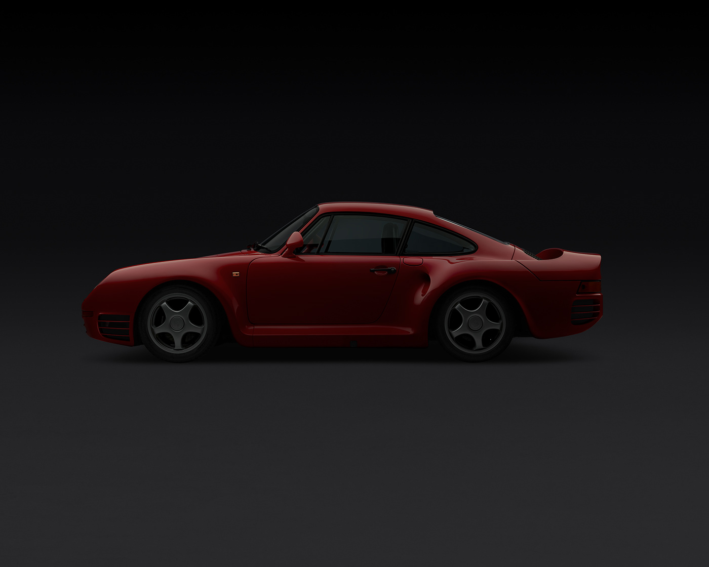 The Road Rat，motion blur，dark world，Ferrari，