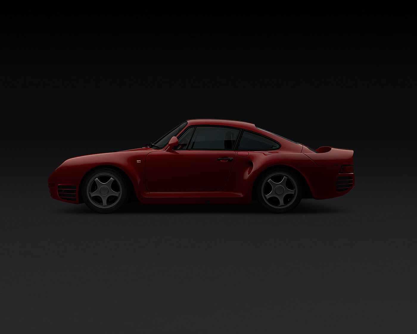 The Road Rat，motion blur，dark world，Ferrari，