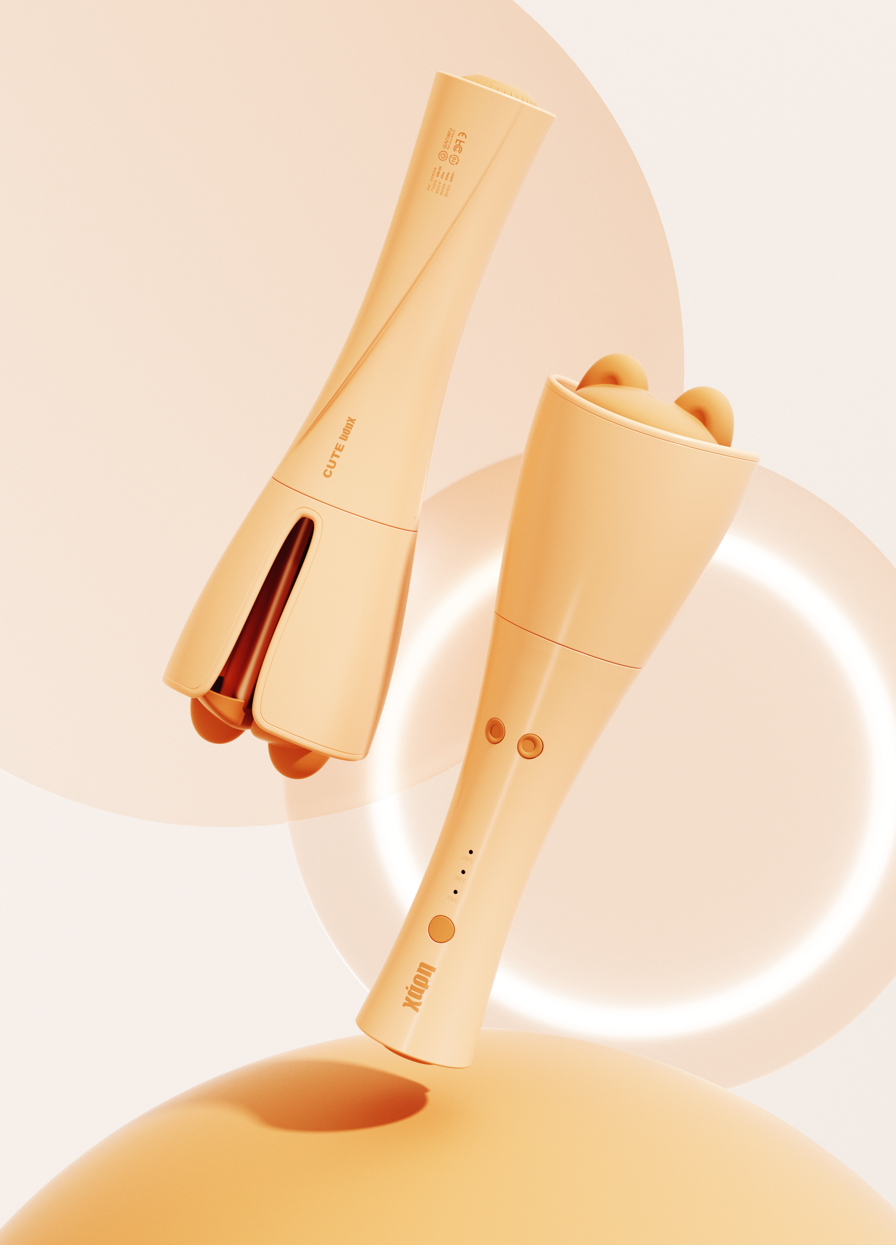 Beauty makeup，Automatic Curling Rod，Curly hair，Hairdressing，Mellow，lovely，