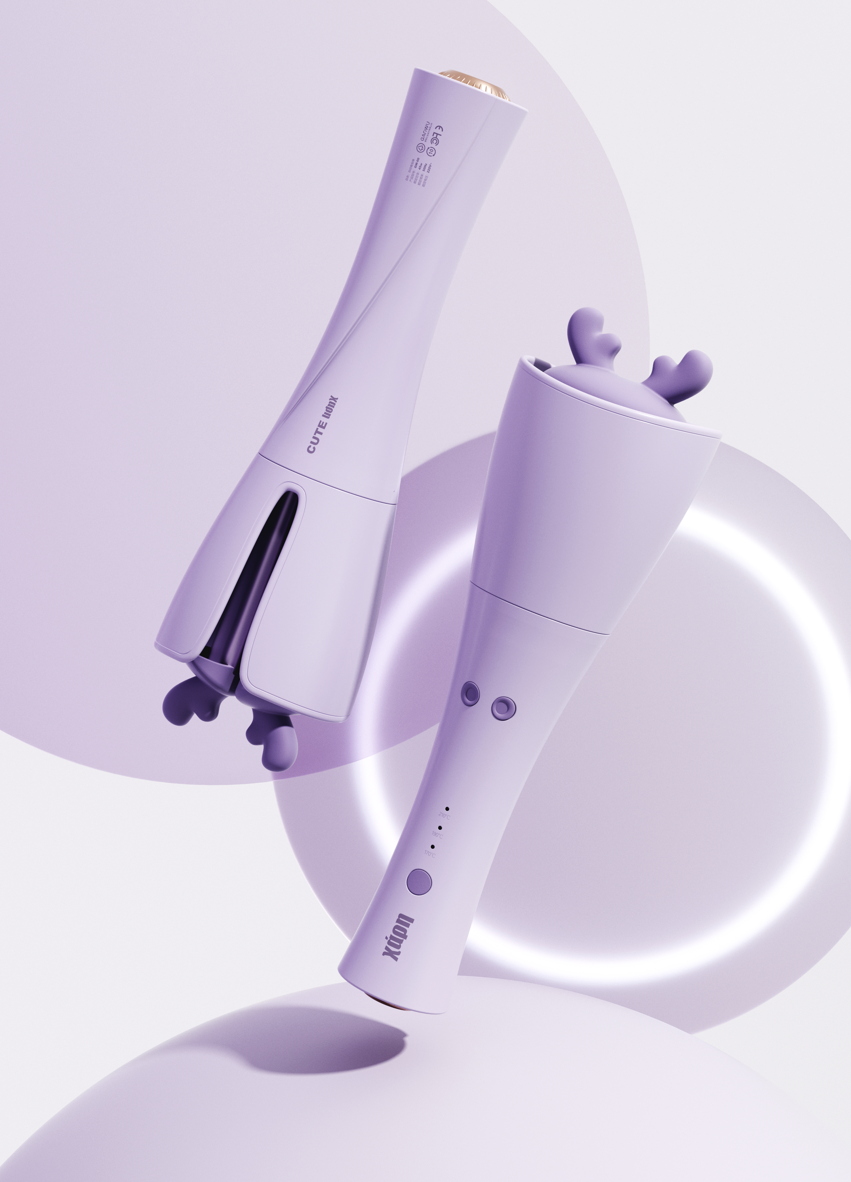 Beauty makeup，Automatic Curling Rod，Curly hair，Hairdressing，Mellow，lovely，