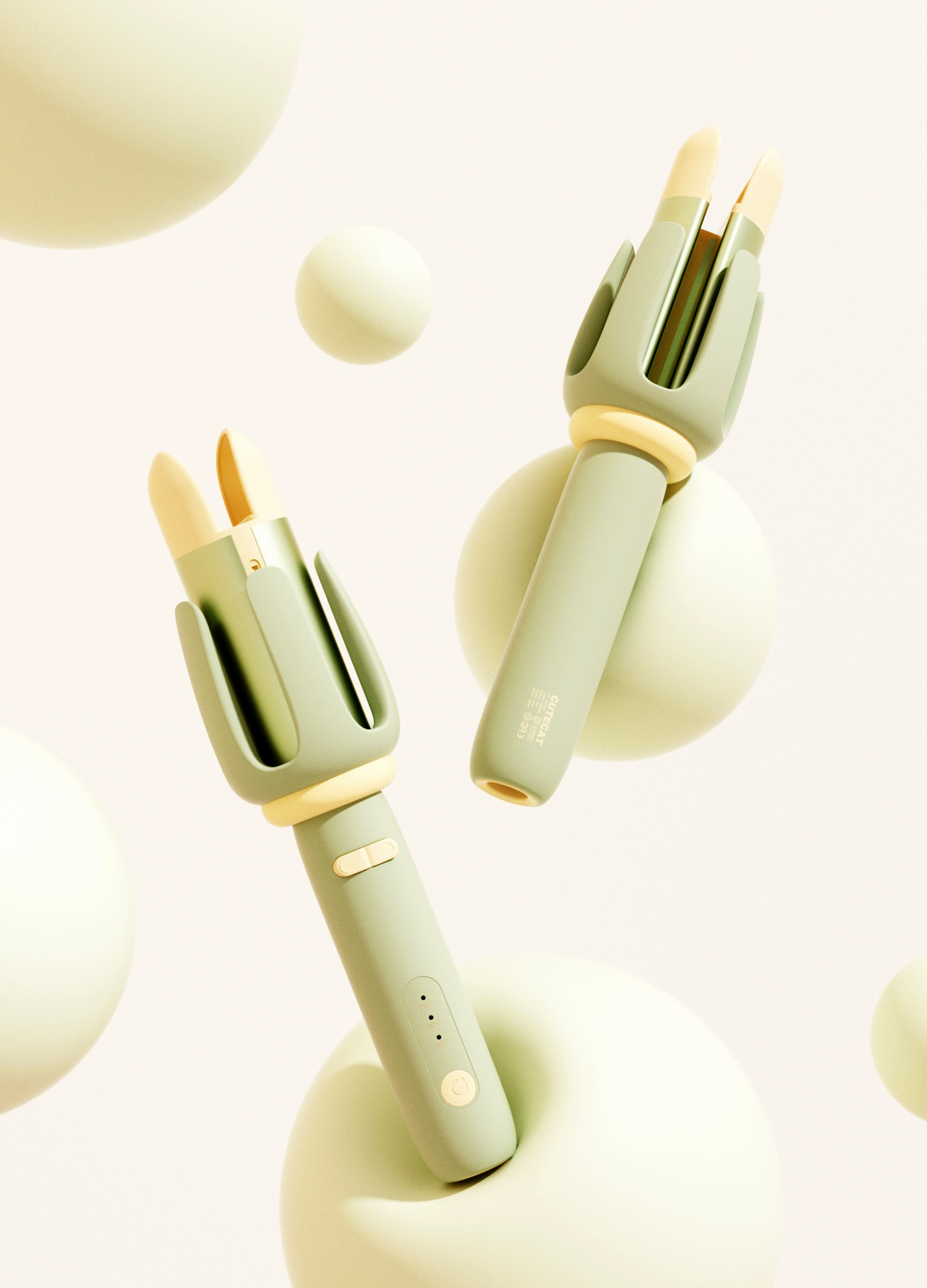 Beauty makeup，Automatic Curling Rod，Curly hair，Hairdressing，Mellow，lovely，