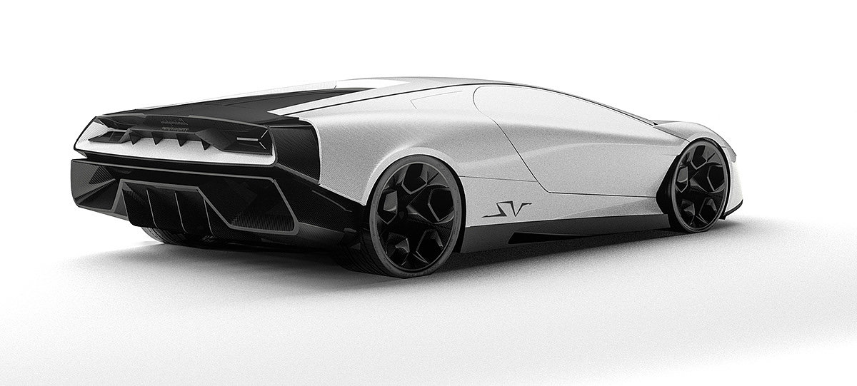 Lamborghini，Lamborghini，SuperFast，vehicle，conceptual design，