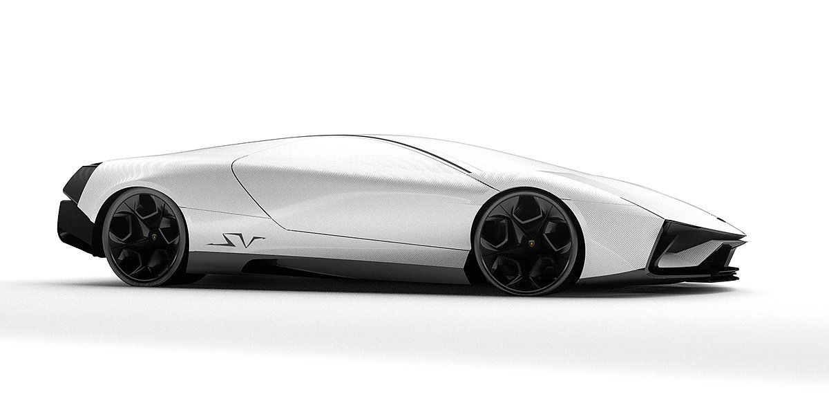 Lamborghini，Lamborghini，SuperFast，vehicle，conceptual design，