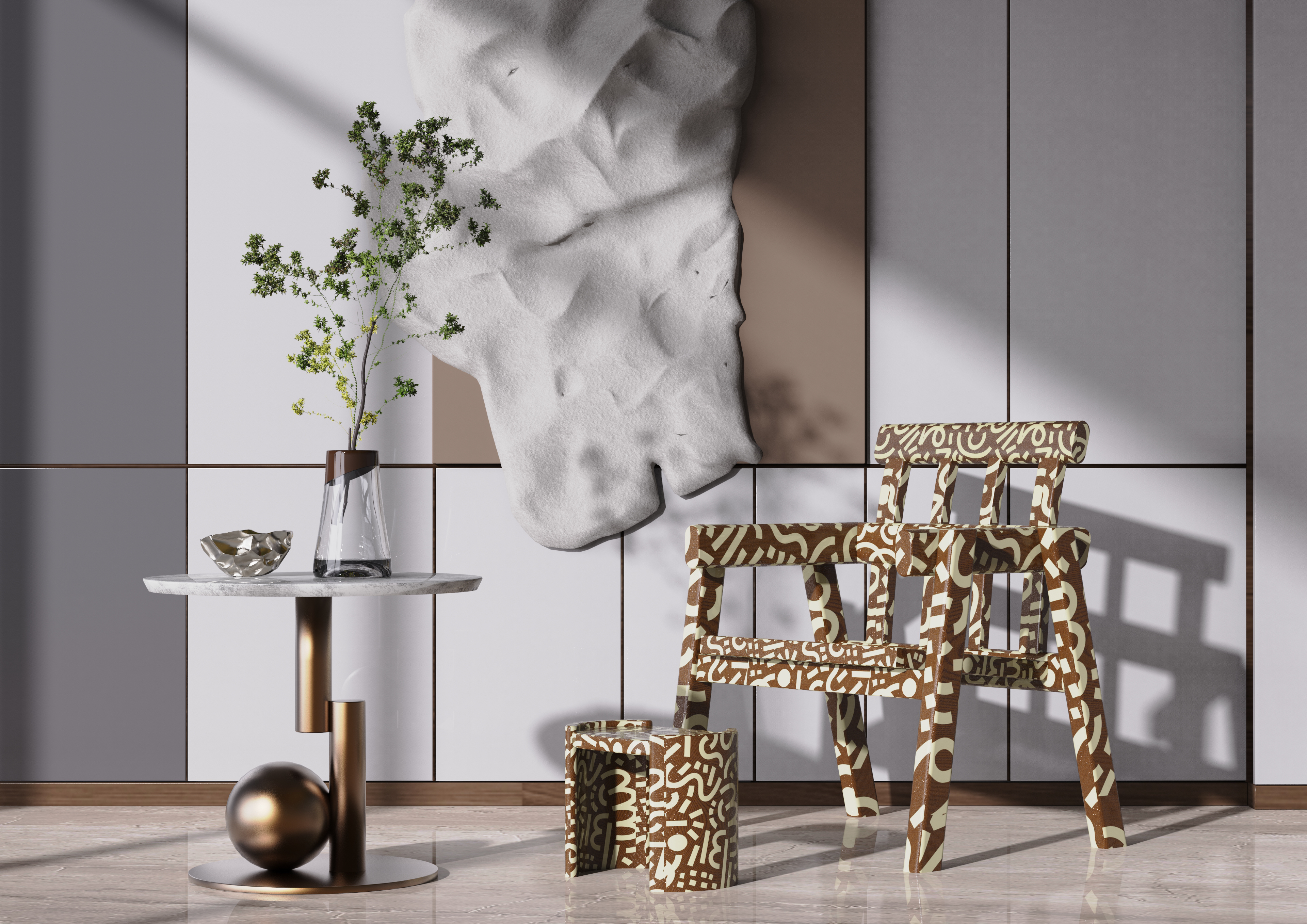 furniture design ，Graffiti，personality，