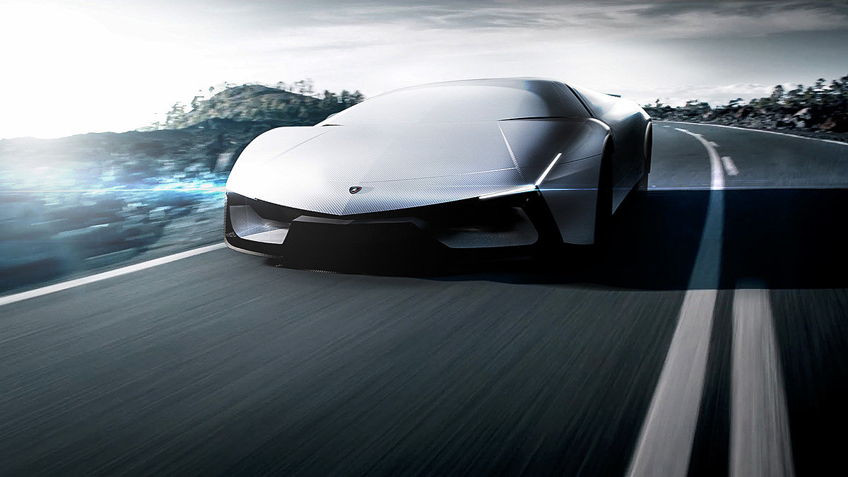 Lamborghini，Lamborghini，SuperFast，vehicle，conceptual design，