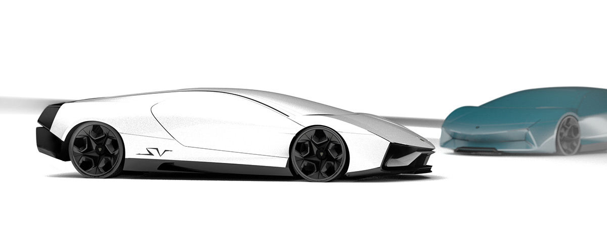 Lamborghini，Lamborghini，SuperFast，vehicle，conceptual design，