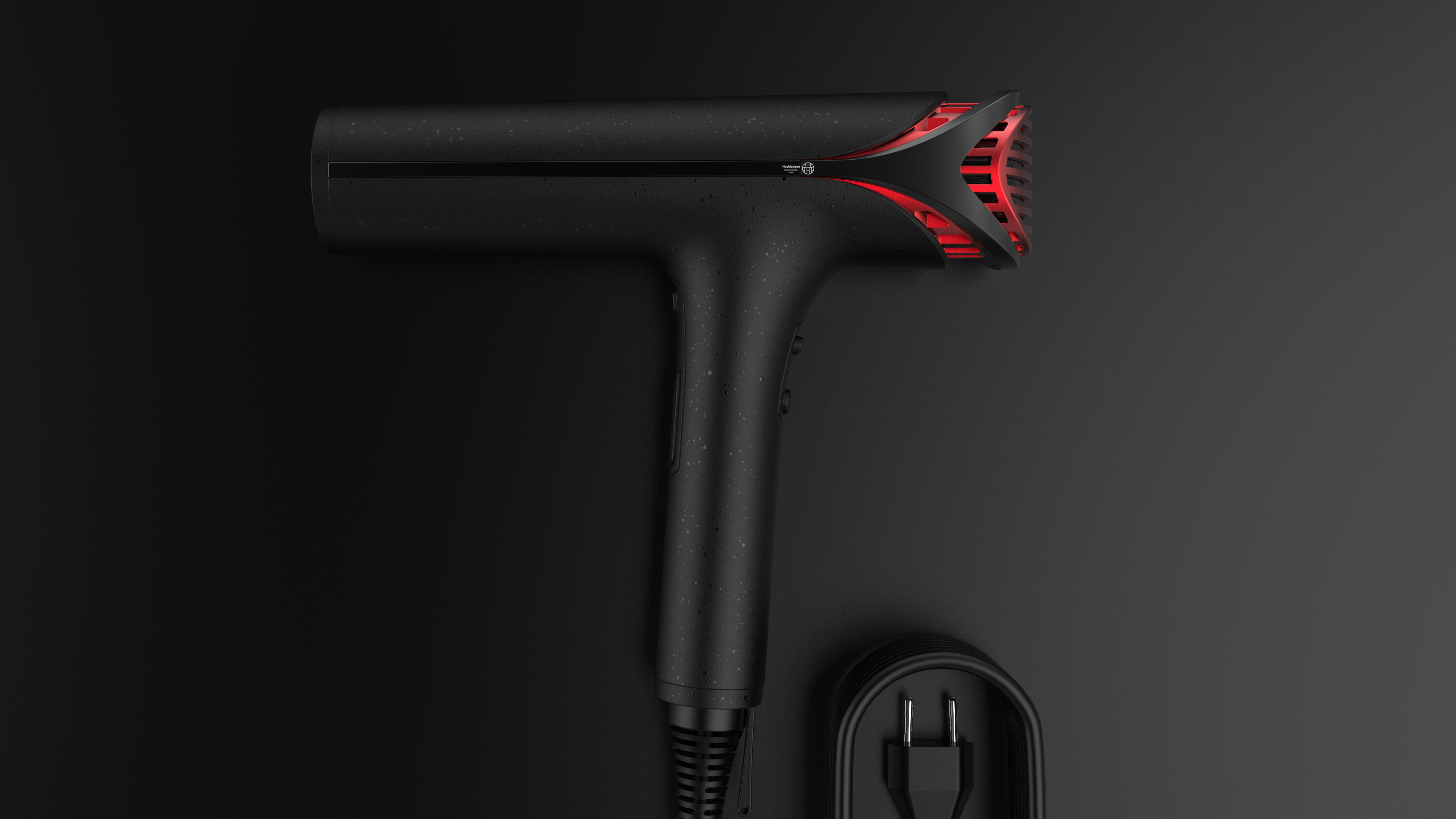 product design，hair drier，Appearance design，industrial design，Structural design，Color matching，