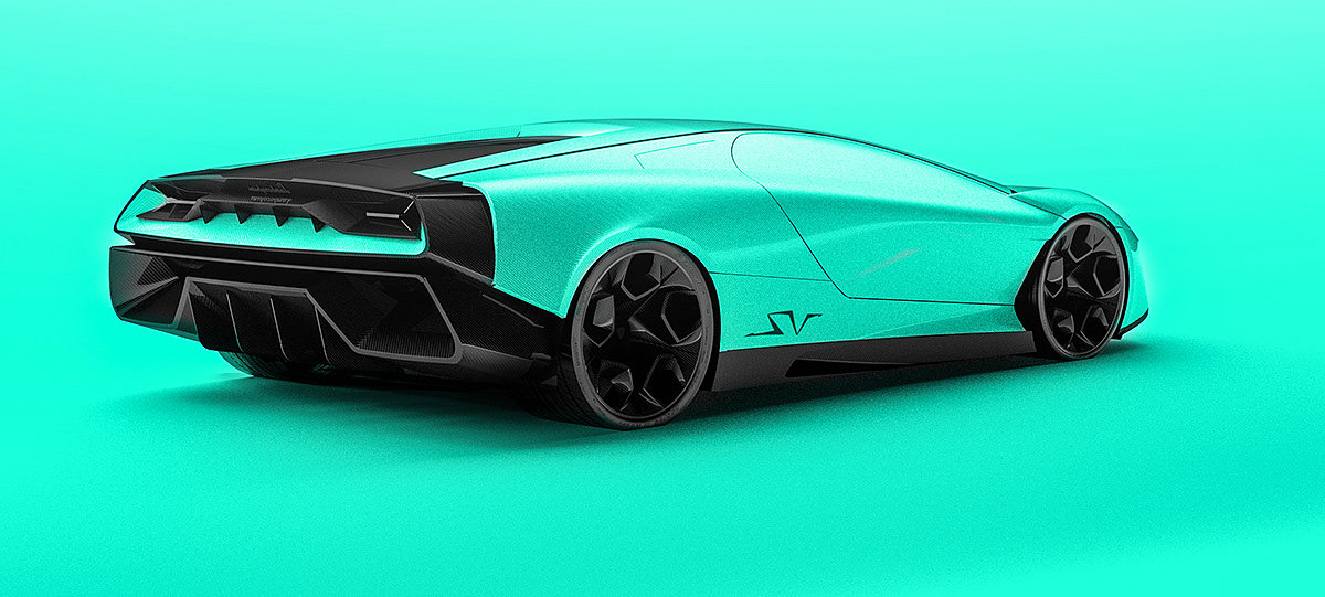 Lamborghini，Lamborghini，SuperFast，vehicle，conceptual design，