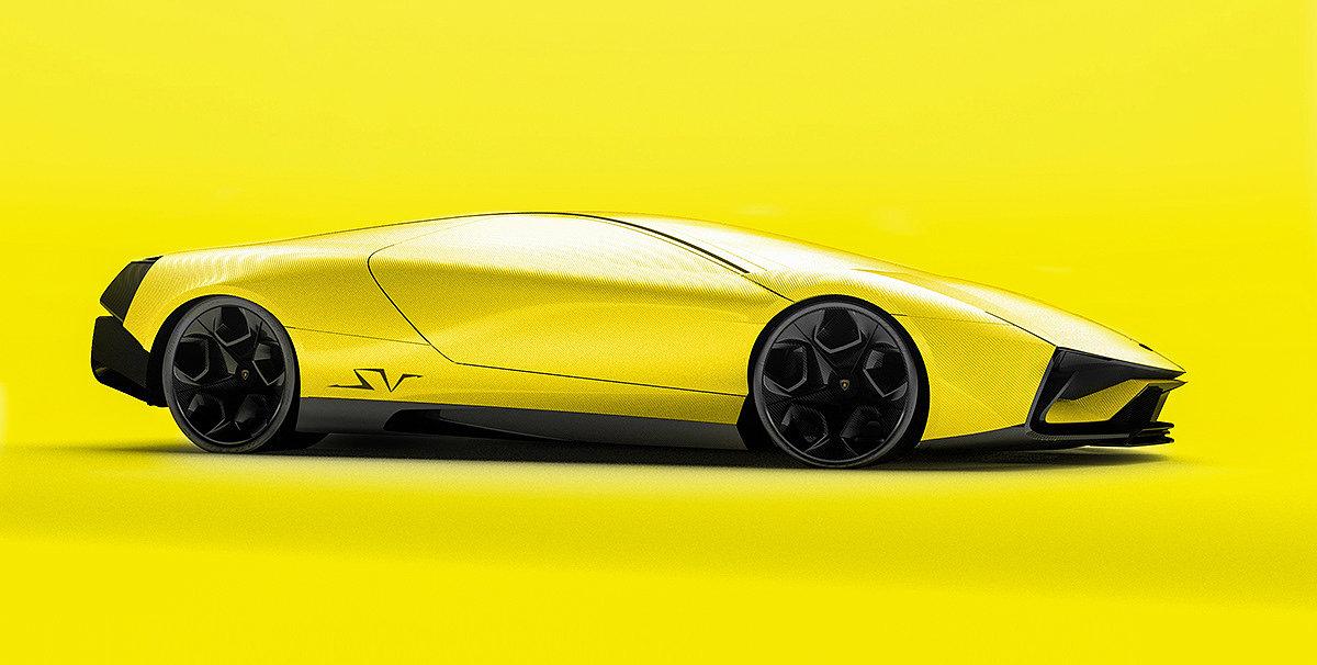 Lamborghini，Lamborghini，SuperFast，vehicle，conceptual design，