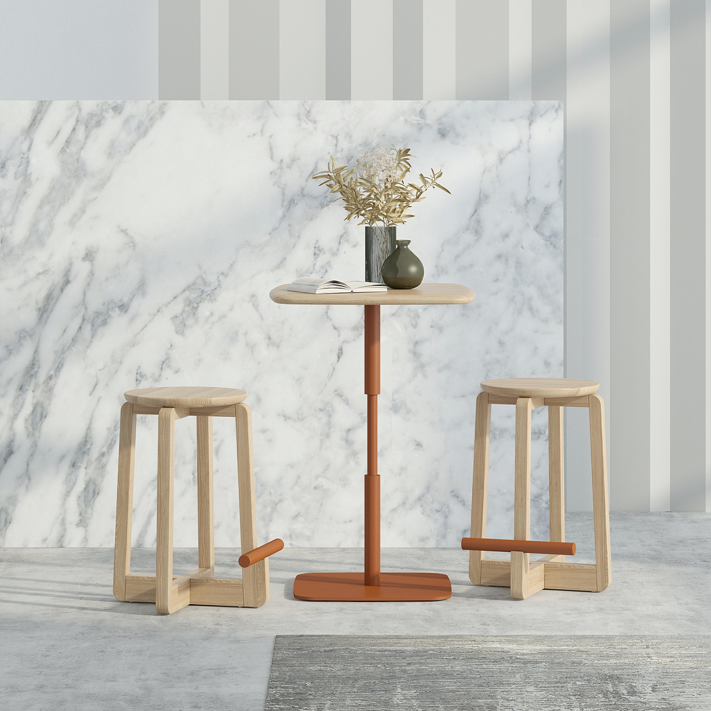 Diox，furniture，stool，industrial design，