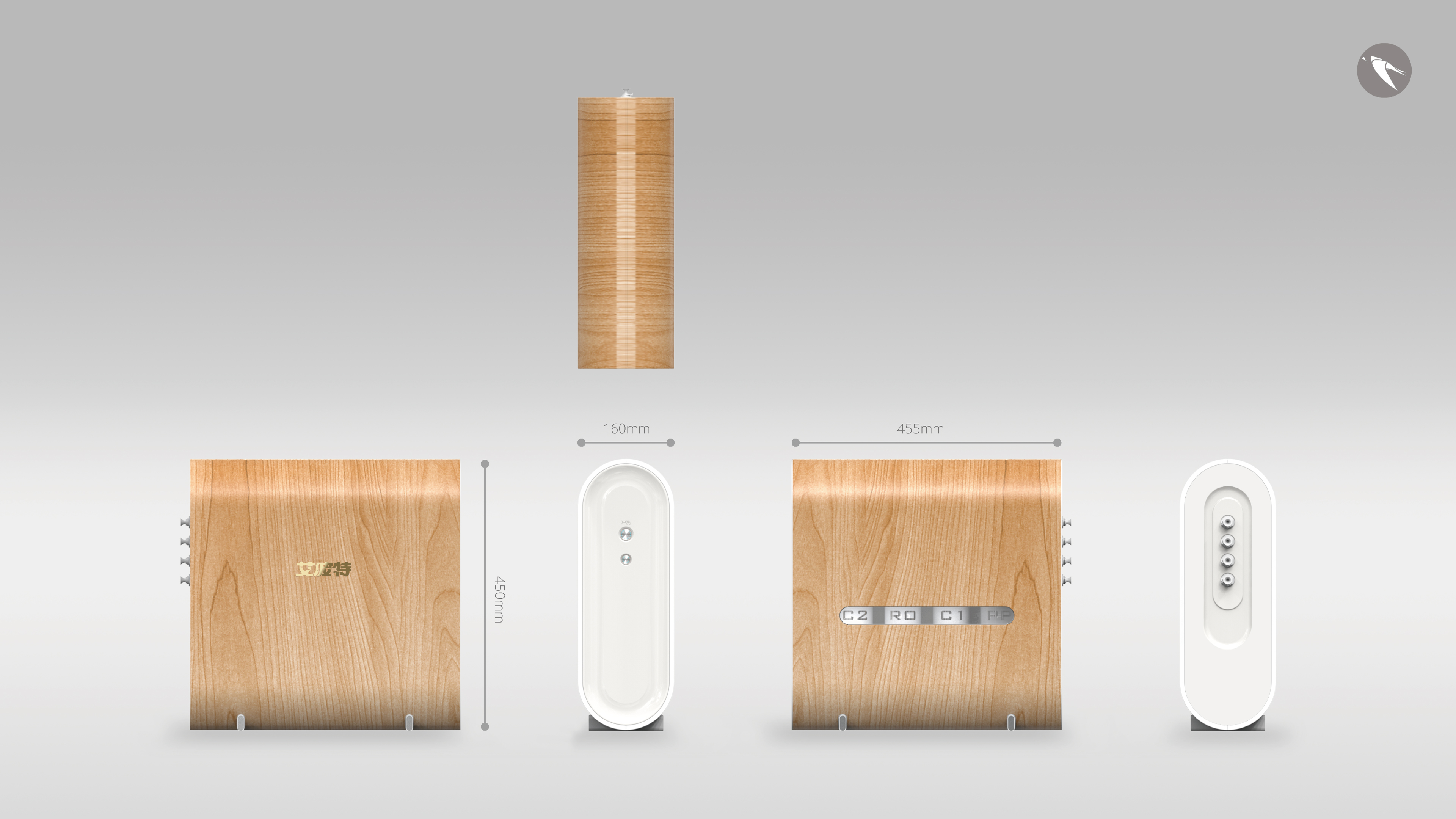Chassis，Dale，Serial design，Design of direct drinking machine，Water purifier design，Household oriented，