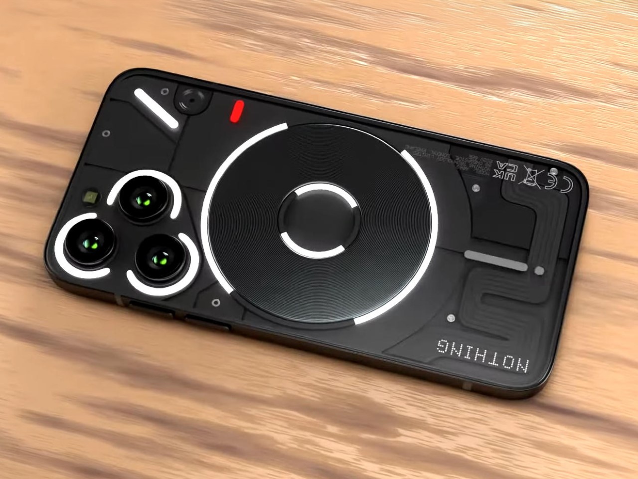 Nothing phone(3)，Digital，intelligence，mobile phone，