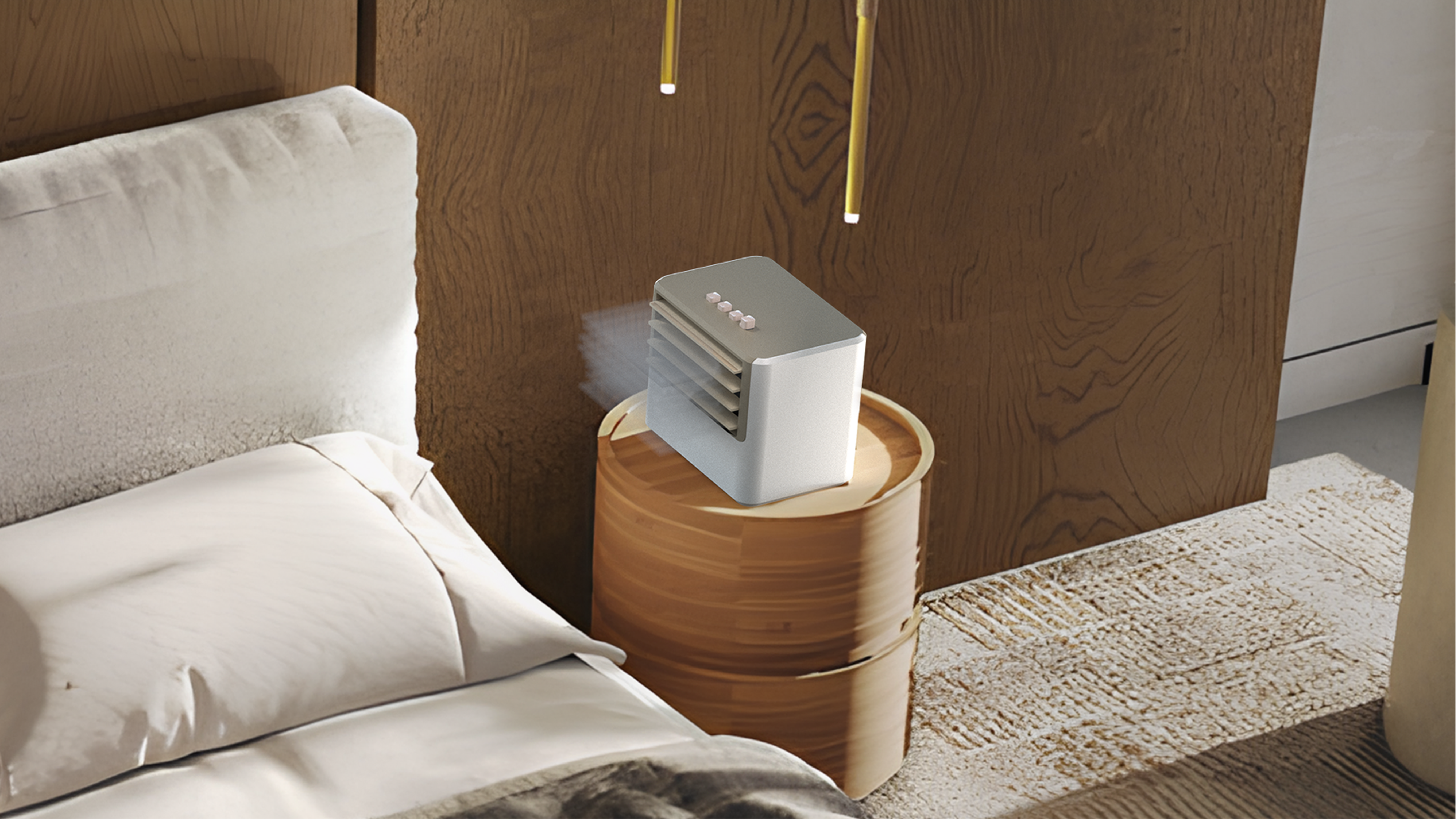 lighting，Humidifier，Wrist watch，Tape measure，Leafless fan，