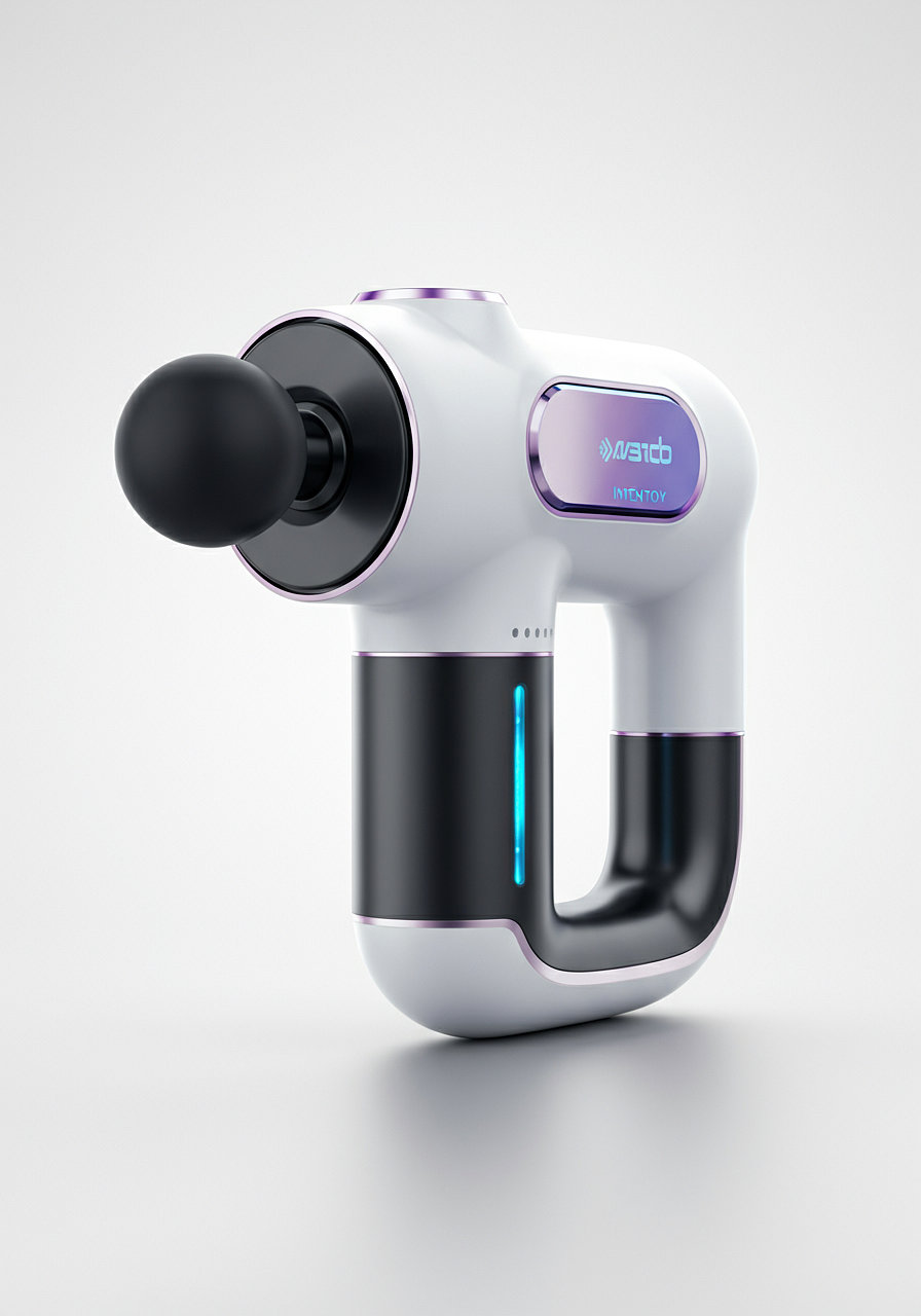 AI design，industrial design，Fascia gun design，