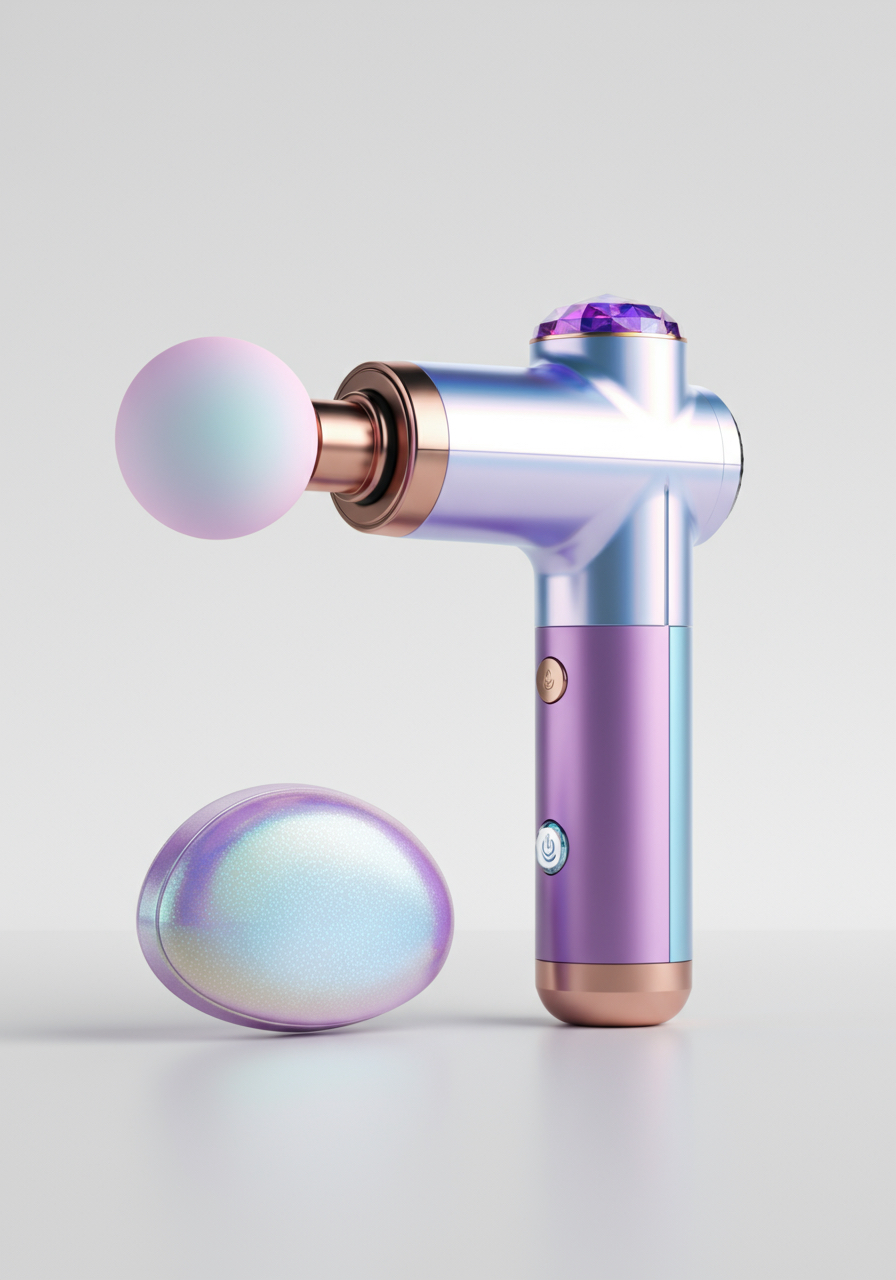 AI design，industrial design，Fascia gun design，