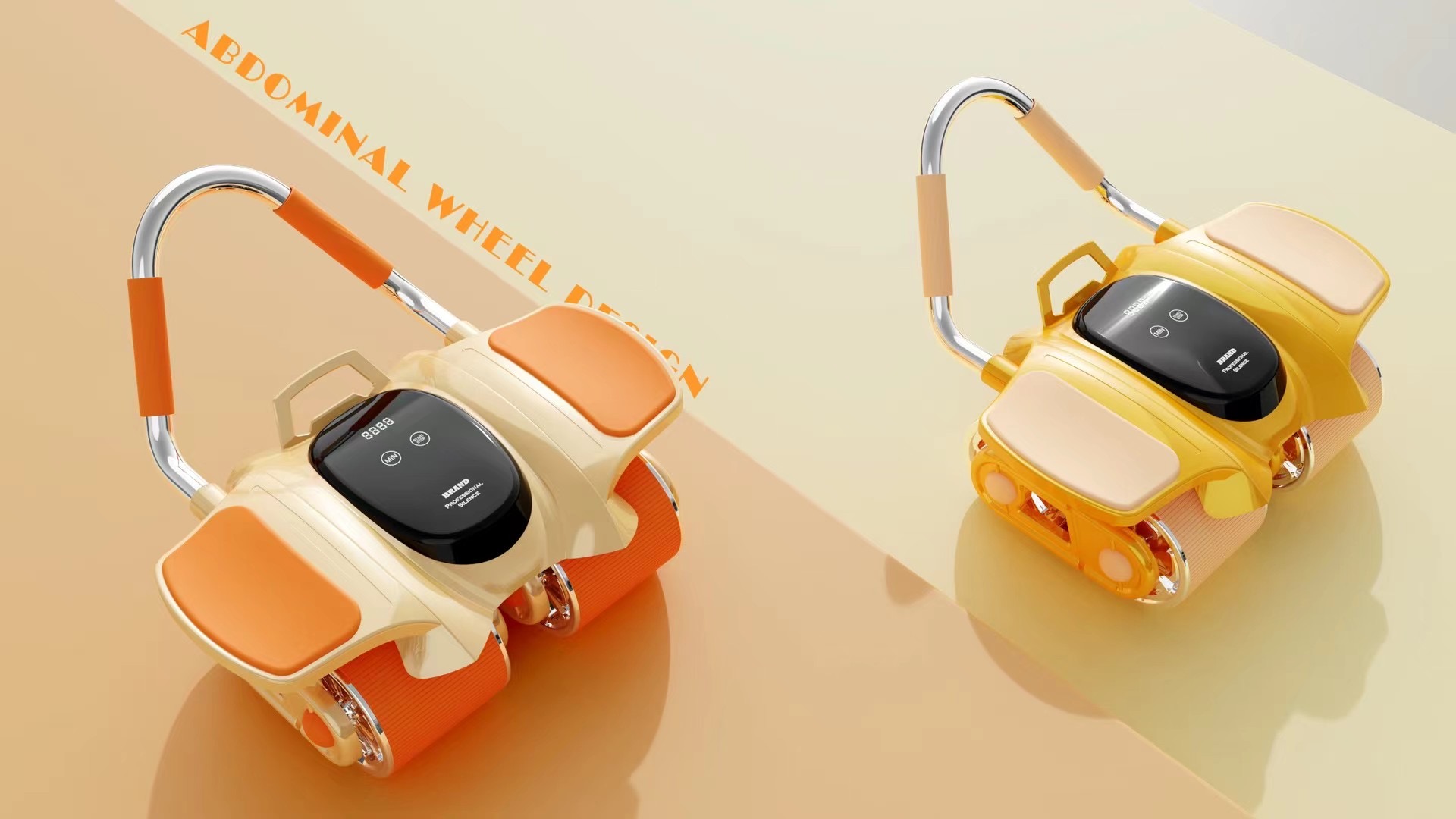 Healthy abdominal wheel，Bodybuilding，Beauty waist machine，