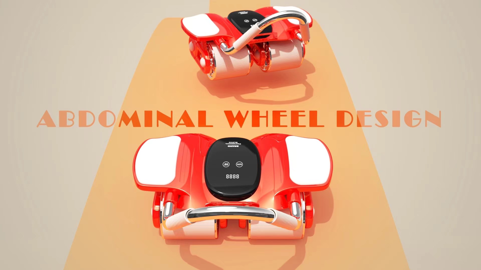 Healthy abdominal wheel，Bodybuilding，Beauty waist machine，