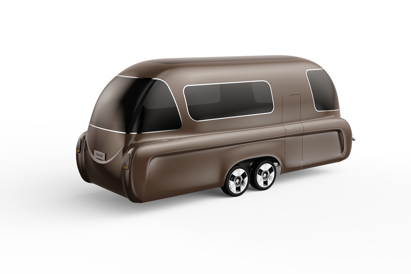 RV interior and exterior decoration design modeling，