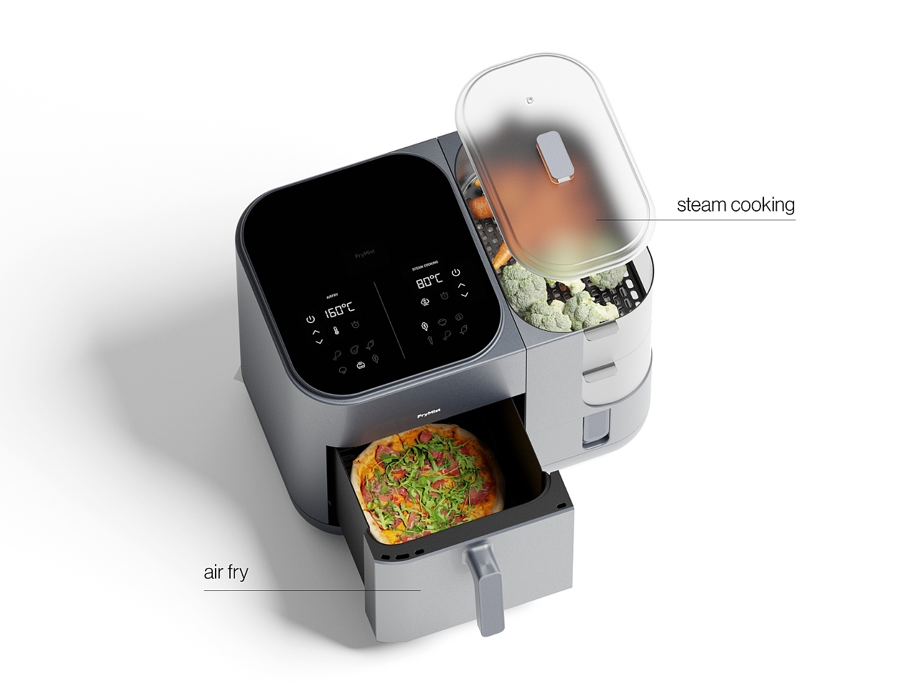 FryMist，Kitchen appliances，conceptual design，Household Electric Appliances，
