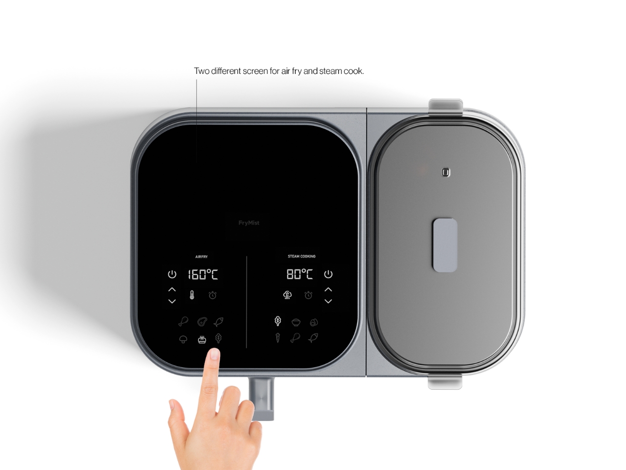 FryMist，Kitchen appliances，conceptual design，Household Electric Appliances，